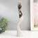 Souvenir Polystone "African with a wicker jug" White 28x11x5.5 cm