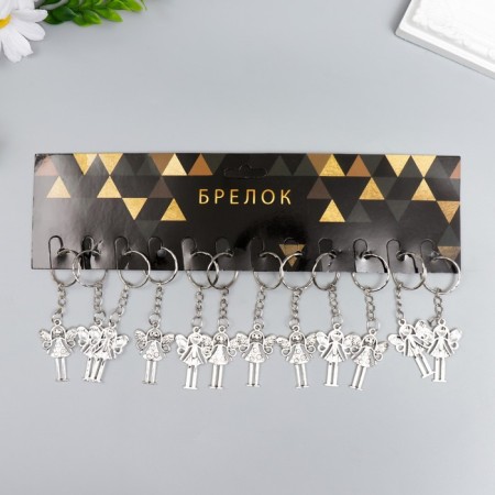 Trick Metal "Girl Feja" silver 3x2.7 cm-3