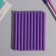 Surgut for printing the rod "purple" luminous 1.1x1.1x13.3 cm