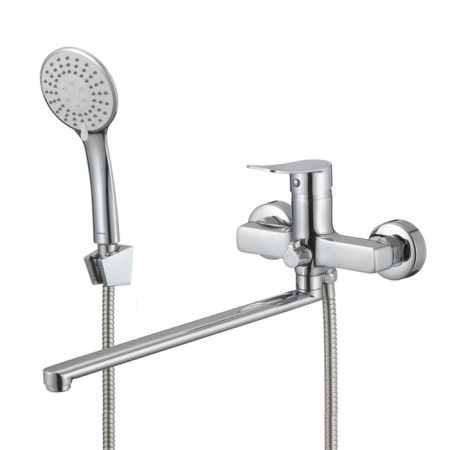 MILARDO DEMI DEMSB00M10 bath mixer, pour 350 mm, chrome