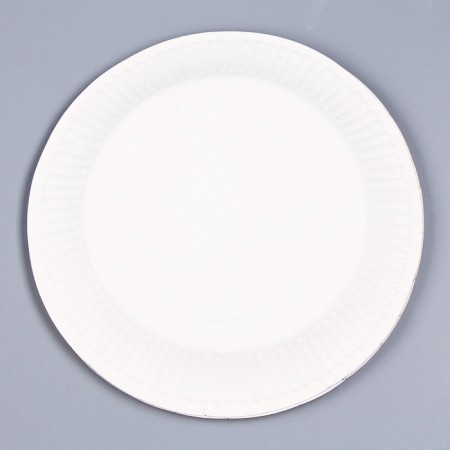 A set of paper dishes is a disposable anime ”: 6 plates, 1 garland, 6 glasses-6