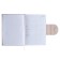 Leduced A5 diary A5, 160 sheets, Devente.contea, firm cover of artificial leather with foam rubber, pink