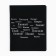Notebook in a cage, 48 sheets A5 on the paper clip Interior Block No. 1 Mix “September 1: just black notebook” Twin Lac, Uh Lacques