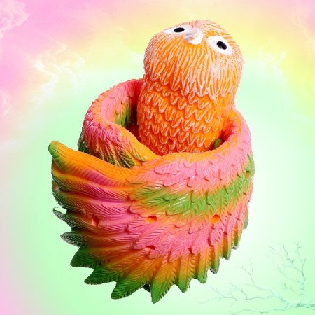 Figure of the bird "Owl", spanning bracelet-5