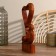 Souvenir tree "Two hearts" Brown color 30x14x3.5 cm