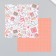 A set of scrapbooking paper 12 sheets 12 designs "School weekdays" 160 grams 15.2x15.2 cm