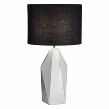 ST LUCE bedside lamp. SL1004.904.01. Marioni. 1x40 W, E27, 34x34x60 cm, silver color