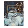 Subject Calligrata Top "Dark marble", 48 sheets in the line of Russian, with reference material, covered cardboard, Soft-Touch covering with gold foil, offset block