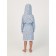 Children's robe with a hood, height 122 cm