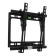 Kromax IDEAL-6 bracket, tilted, 15-47 ", 20 mm from the wall, black