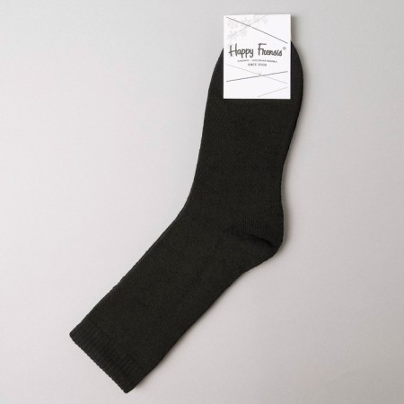 Socks male terry, black color, size 27-29-2