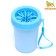 Lapomoka for medium dogs with silicone villi of 10 x 10 x 15 cm, blue