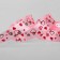 Satin tape "Hearts", 25 mm × 23 ± 1 m, light pink color No. 004