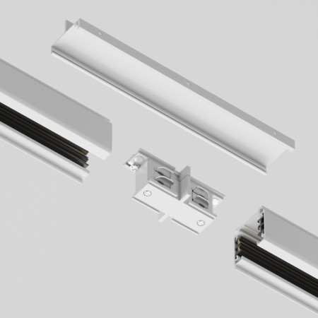 The joint amplifier for the Technical Tractl-31W, 18x3.2x2 cm, white color.-3