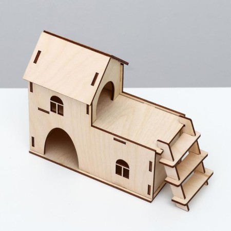 House for rodents, 15.2 x 7 x 23 cm-3