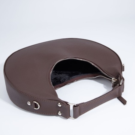 L-Craft Baget Baget with a zipper, brown color-6
