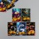 Cardboard "Fairytale snakes" set of 10 pcs (5 types) 4x6 cm