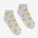 Women's socks "Banans", gray color, size 23-25