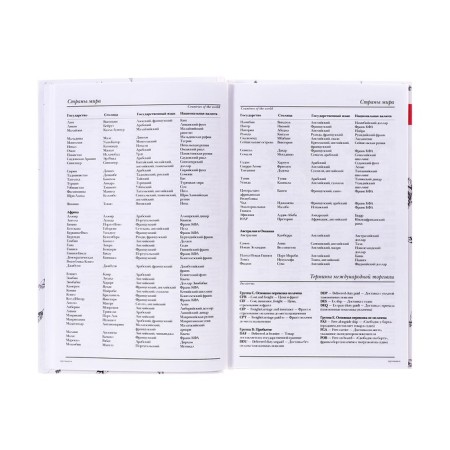 Diaumer of the Leduced A5, 128 sheets in the cage "Contrasts", solid cover, glossy lamination-10