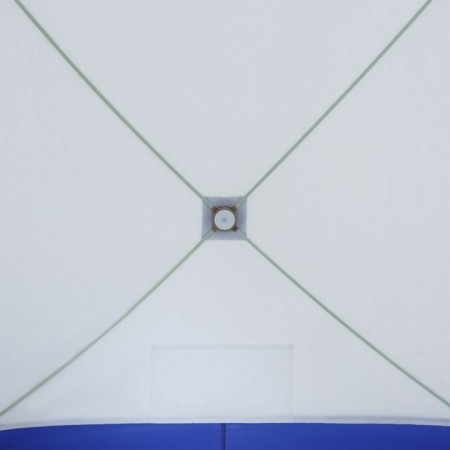 Tent Winter Cube "Ranger", 3-local, 3 layers, white-blue color-5