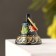 Valdai bell "No. 1. Berries", painted, with an ear, d = 30 mm