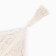 Decorative pillowcase "Ethel" boho, 30x50 cm, milk color, 100% cotton