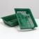 Deep toilet with a mesh of 36 x 25 x 9 cm, green