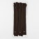 Lightning "Spiral", No. 3, non -proceeding, castle machine, 18 cm, brown color