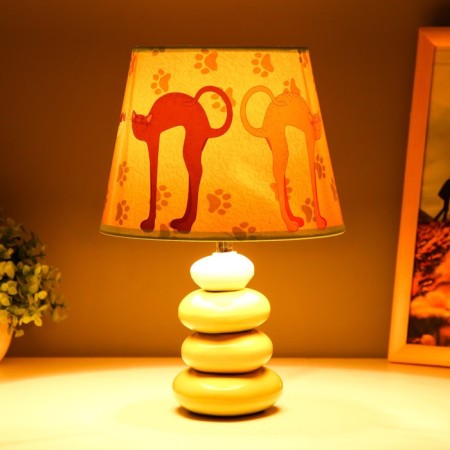 Table lamp "cats" E14 15W green 20x20x30 cm Risalux-2