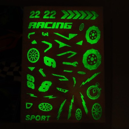 Book with luminous stickers "Cars for pumping", 80 stickers, 4 p.-3