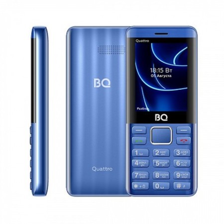 Cell phone BQ M-2453 Quatro Blue-1