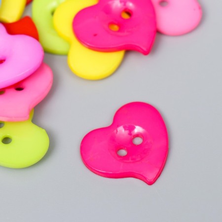 Karovie set of decorative plastic "Cores Color" (set 24 pcs) 2.2x2.2 cm-1