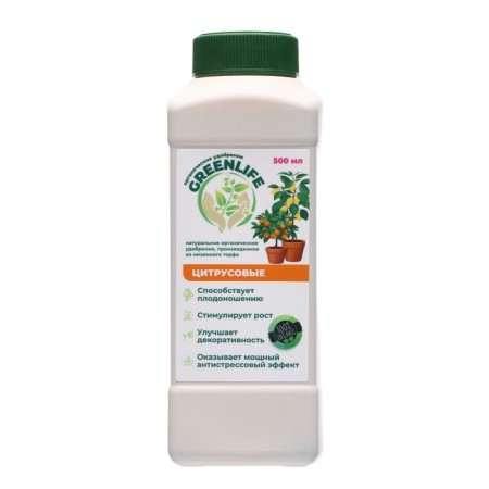 Organic fertilizer "Green Life" for citrus fruits, 0.5 liters-1