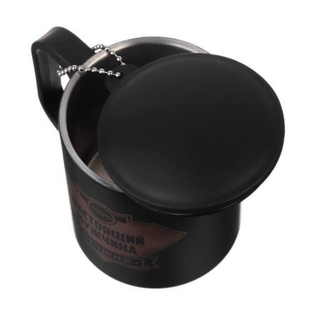 Thermal circle, 180 ml, tourism "Real Man", retains heat 2 hours-3