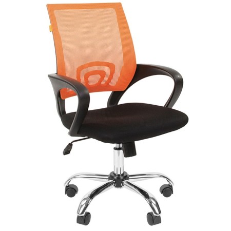Office chair "Chairman" 696 TW chrome, orange