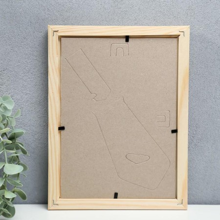 Photo frame 15x21 cm white tree No. 5 (glass)-2