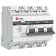The circuit breaker automatic differential current 4P (3p+N) C 40a 30a type AC 4.5ka AD-32 Protection 270V Electron. Proxima EKF DA32-40-30-4P-Pro