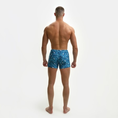 Male swimming trunks, green/blue color, size 48-5