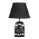 Burma table lamp E14 40W Black 27x27x42 cm Risalux
