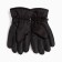 Children's gloves, gray/black color, size 14 (4-6 years)