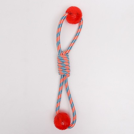 Cable toy with chewing elements "2 infinity", 42 cm, up to 155 g, mix-1