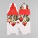 New Year's folding box "Bright balls" 14 x 16 x 14 cm, New Year