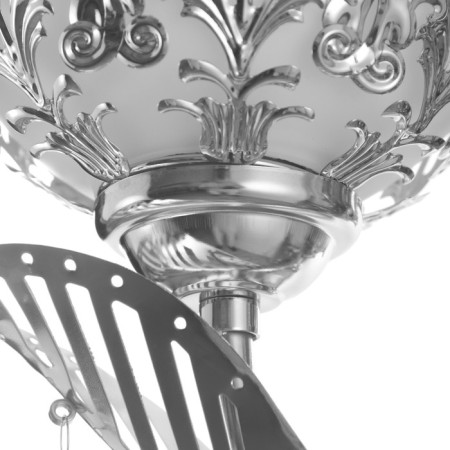 Bra "Federica" ​​E27 40W chrome 12x16.5x28 cm-5