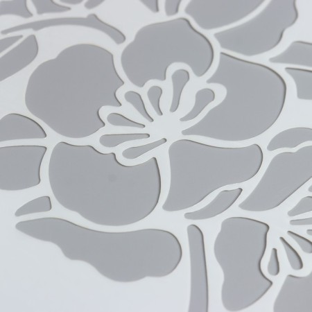 Plastic stencil "apple color" 29.7x21 cm-1