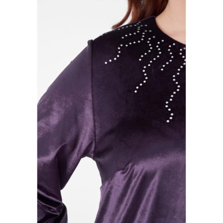 Combineson female, size 52, purple color-2