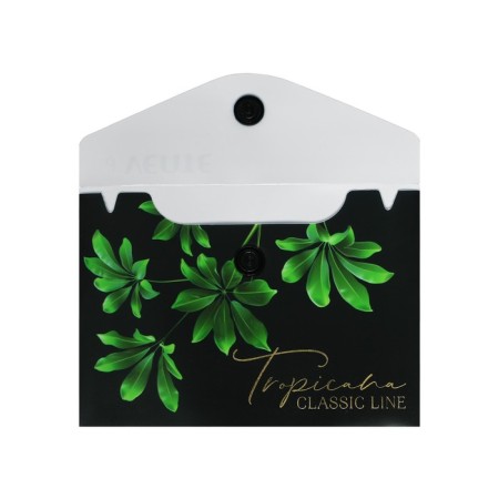 The convert folder on the A7 button, 74 x 105 mm, 180 μm, Devente tropicana Foil, mix x 4 colors, cardboard box-4