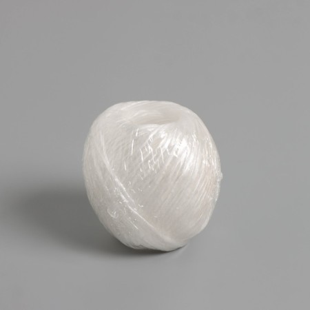 Polypropylene twine, d = 1.5 mm, length 60 m, 40 kgf, white color-2