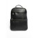 Male backpack, genuine leather, de-gosa black, 28x14x35 cm