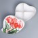 Gift box, confectionery packaging "Tulips", 20 x 15 x 5 cm