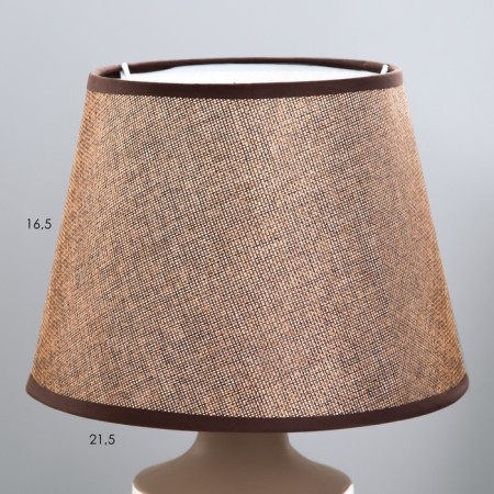 HELP lamp 16009/1 E14 40W white-chocolate 24x24x40 cm Risalux-3